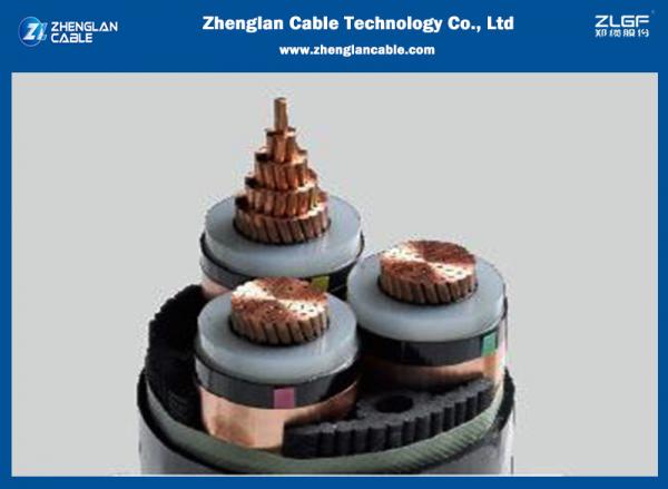  China 18/30KV Medium Voltage 3 Core Power Cable Insulated Cable IEC 60502/60228 supplier