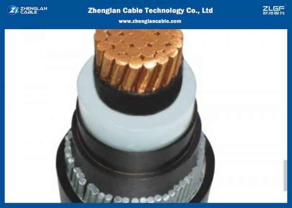  China 18/30KV Underground Medium Voltage Power Cables Single / Three Cores Highly Durable supplier