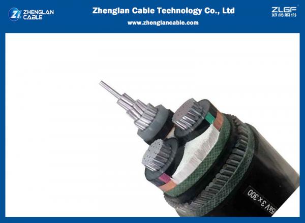 19/33kv 3x120mm2 SWA armored aluminum power cable armoed MV underground cable BS 6622/BS 7835/IEC 60502/VDE 0276