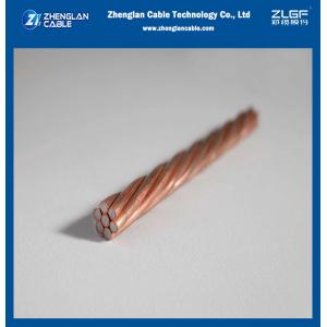  China 19#8AWG Copper Clad Steel Conductor ASTM Standard 30% Conductivity supplier