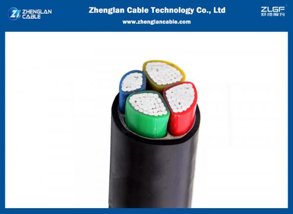 1.1kv NAYY al-pvc-pvc aluminum cable LV aluminum power cable unarmored 3×50+1x25mm2