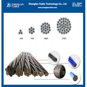1/4 ” And 3/8” EHS Galvanized Steel Strand ASTM A 475 Zinc Coated /Guy Wire/Ground Wire