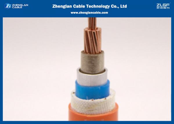  China 1 Core Magnesium Oxide Mineral Insulated Heat Resistant Flex Cable CU Material supplier