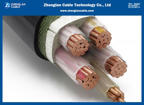  China 1kv 4.5C Cu/Xlpe/Pvc 4×95+1x50sqmm LV Power Cable Unarmored As Per IEC60502-1 supplier