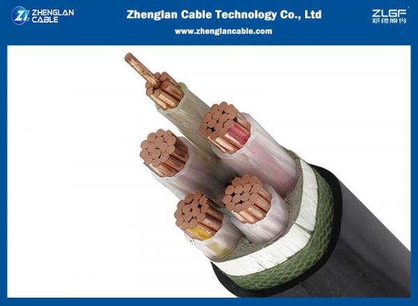  China 1kv 4.5C Xlpe Insulated Copper Cable 4×50+1x25sqmm Cu/Xlpe/Pvc As Per IEC60502-1 supplier