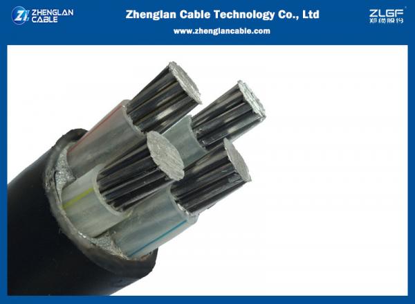 1kv 4 core Low Voltage Aluminum Cable Al/Xlpe/Pvc Power Cable As Per IEC60502-1