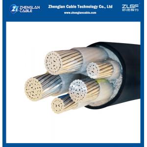 China 1kv AL XLPE PVC Power Cable Low Voltage Power Cable 3+2 Core BS8573 supplier