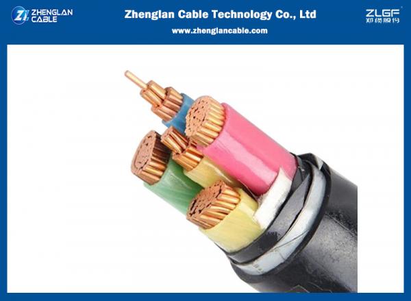 1kv Cu/PVC/PVC/SWA/PVC 3.5C 3×25+1x16sqmm SWA Armored Power Cable VDE0276