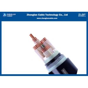 1kv CU/XLPE/PVC/SWA/PVC Low Voltage Power Cable 4x25sqmm IEC60502-1