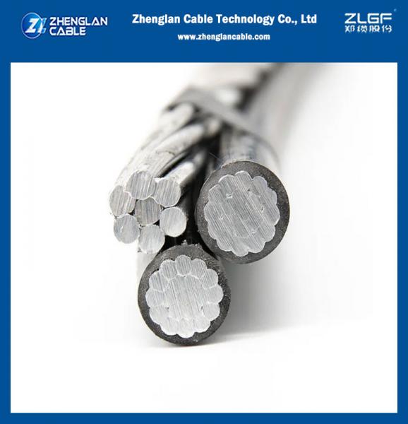  China 1kv Duplex Service Drop Aluminum Conductor Overhead Insulated ABC Cable supplier