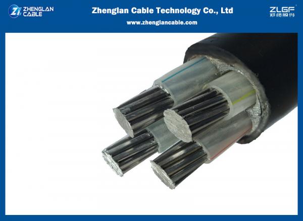  China 1kv LV Xlpe Insulated 4 Core Aluminum Cable 4x185sqmm As Per IEC60502-1 AL/XLPE/LSZH supplier