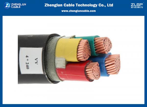  China 1kv NYY 4 Core Aluminum Cable Unarmored 4x35sqmm As Per VDE0276, IEC60502-1 supplier