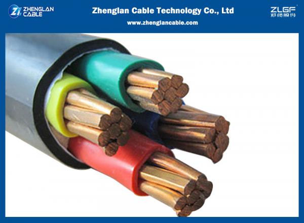  China 1kv NYY Cu Pvc LV 4x25sqmm Flame Retardant Power Cable supplier