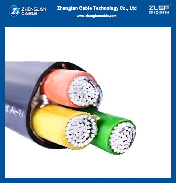  China 1kv pvc insulated flame retardant pvc sheathed aluminum cable 4x35mm2 LV aluminum power cable supplier