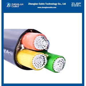  China 1kv Pvc Insulated LV Aluminum Power Cable Flame Retardant Sheathed 4x35mm2 supplier