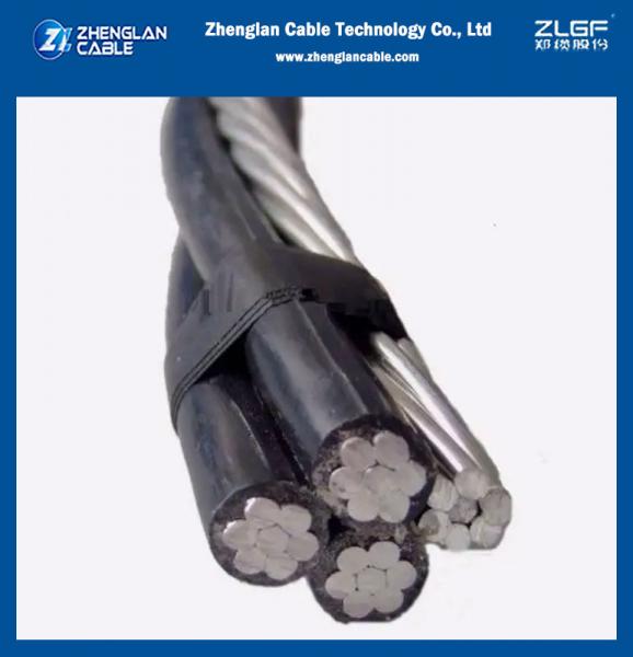  China 1kv Quadruplex Service Drop Cable Aluminum Overhead Insulated Cable Abc Icea S-76-474 supplier