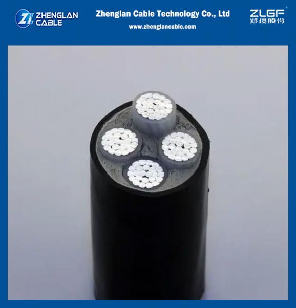 1kv Unarmored Low Smoke Zero Halogen Power Cable IEC60502-1 3×95+1x50mm2