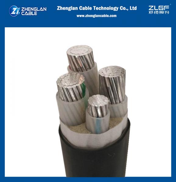 3.5C AAC/ XLPE/LSZH underground aluminum cable unarmored aluminum power cable