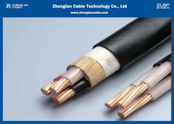  China 3 Core 25mm2 Fire Resistant Cables / Rated voltage: 0.6kv/1kv / XLPE Insulation PVC Jacket Cable supplier