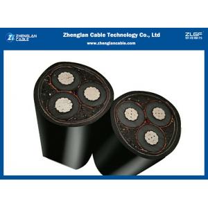 3 core Aluminum Medium Voltage Power Cables 11kv STA Armored Power Cable 3x95mm2 IEC60502-2