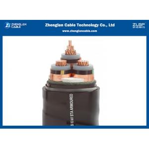 3 Core Medium Voltage Power Cables Copper Wire CU/XLPE/STA/PVC Electrical Cable Armored