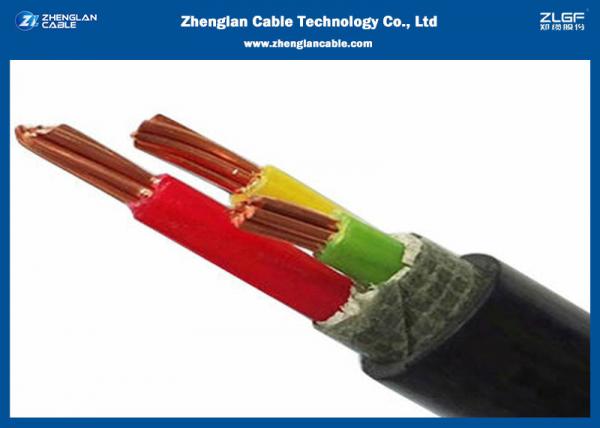 China 3 Cores Low Smoke Low Halogen Cable , 0.6/1KV Low Voltage Electrical Cable( Unarmoured) (NYY/N2XY) supplier