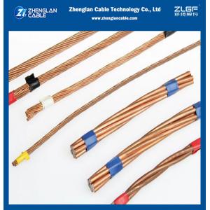  China 40% Conductivity Copper Clad Steel Stranded Wire 19#8 Electric Plated Conductor supplier