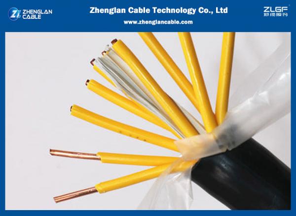 450/750V 5×0.75sqmm Electrical Control Cable Pvc Insulated Pvc Sheathed Cable