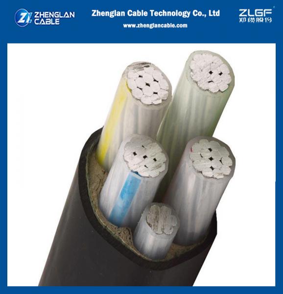 4.5x70mm2 XLPE insulated LSZH sheathed aluminum cable 1.1kv LV power cable