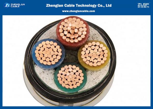  China 4 Core Underground 25mm 35mm Armoured Power Cable supplier