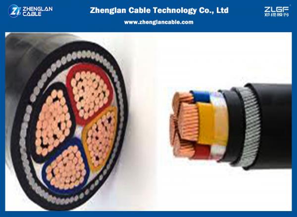  China 4 Core Underground Electrical Armoured Power Cable 120mm 185mm 240mm supplier