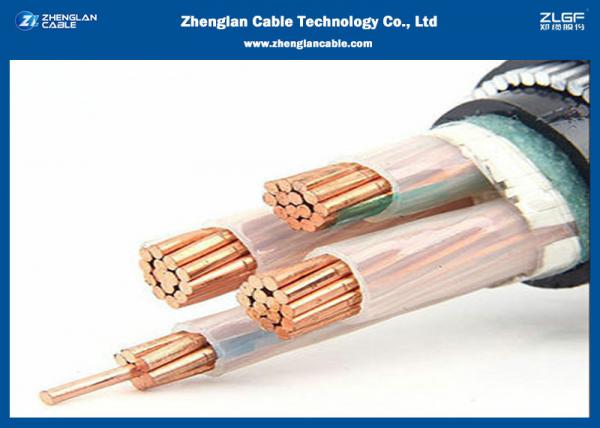  China 4c XLPE Insulated Armoured Power Cable, PVC Sheath （AL/CU/PVC/XLPE/STA/NYBY/N2XBY）Nominal Section：4*1.5~4*400mm² supplier