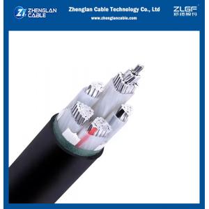 4x70sqmm XLPE Insulated PVC Sheathed Power Cable Transmit Aluminum Conductor