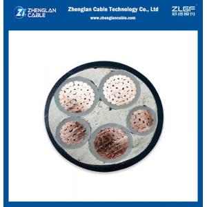 5Core CU Xlpe Copper Low Voltage Power Cables Armoured Types Of Electrical Underground