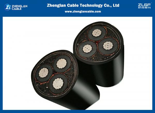  China 6.35/11kv tripolar steel tape armored aluminum cable 3x70mm2 IEC60502-2 armoured power cable supplier