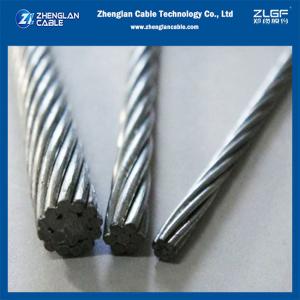  China 7/10SWG Galvanized Steel Conductor BS183 Ground Wire Grade1300 supplier