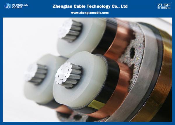  China 8.7/10KV Medium Voltage 3 Core Armoured Power Cable with XLPE Insulated （AL/CU/XLPE/LSZH/DSTA） supplier