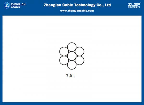  China AAAC Conductor 35mm2 All Aluminum Alloy Conductor With Stranding 7/2.77mm supplier