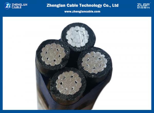  China AAC Conductor XLPE Fully Insulated 1kv Four Core ABC Cable supplier