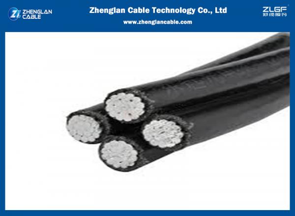 AAC/XLPE AAAC/XLPE 3Cx25 1×16 NA 1Cx25mm2 Aerial Insulated Cable Overhead