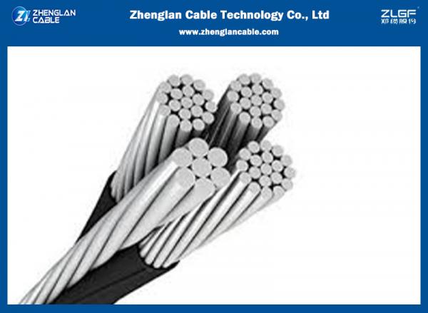  China AAC/XLPE AAAC/XLPE Aerial Overhead Insulated Cable 3Cx120sqmm 1Cx25mm2 supplier
