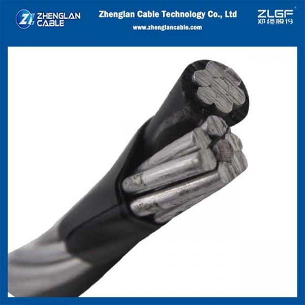  China ABC cable with bare ACSR neutral messenger Shepherd al/xlpe 6AWG+6AWG ICEA S-76-474 supplier