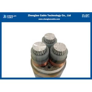  China Al Xlpe Cws Pvc 18/30(36)Kv 3Cx95sqmm Medium Voltage Power Cables supplier
