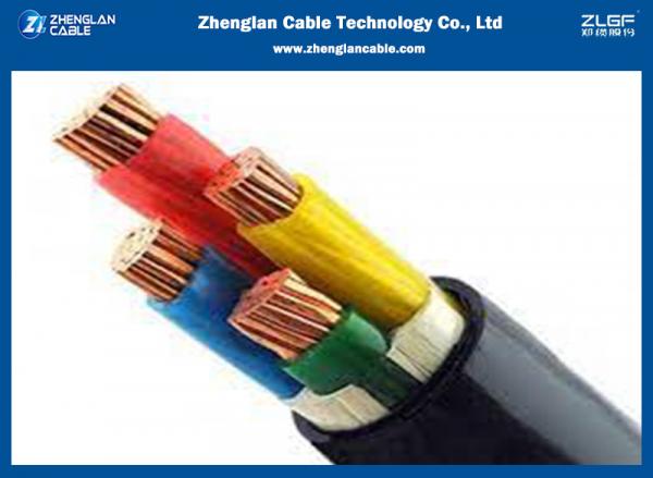  China Armoured Copper XLPE Low Smoke Zero Halogen Power Cable 4 Core 5 Core supplier