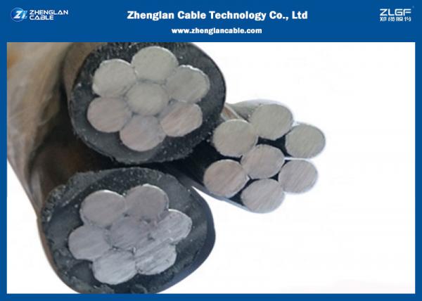  China ASTM B-230 Duplex Acsr Cable 600V Secondary Type With Steel Wire Aluminum Strand supplier