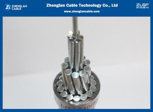 Bare ACSR Conductor Wire 210/35sqmm (AL-26/3.2mm St-7/2.49mm) EN50182