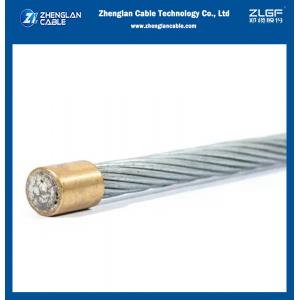  China BS 183 StandardGalvanized Steel Strand Guy Wire /Stay Wire/Earth Wire 7/2.00mm supplier
