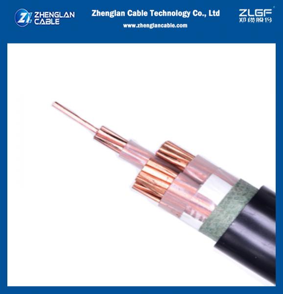  China CU/AL 0.6/1KV 4 Cores 25mm 50mm 95mm 120mm 150mm XLPE PVC insulated Unarmoured underground Power Cable IEC 60502 VDE0276 supplier