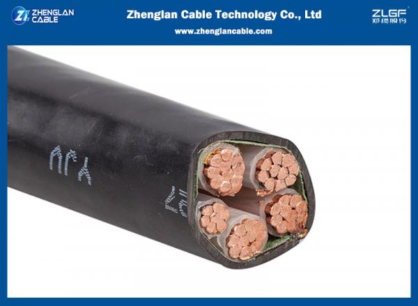 Cu Xlpe Pvc 4×70 1x35sqmm 1kv Unarmored Power Cable