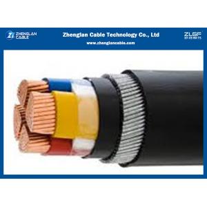  China CU/XLPE/PVC/SWA/PVC Low Voltage Power Cable 4x50sqmm ISO 9001 2015 supplier
